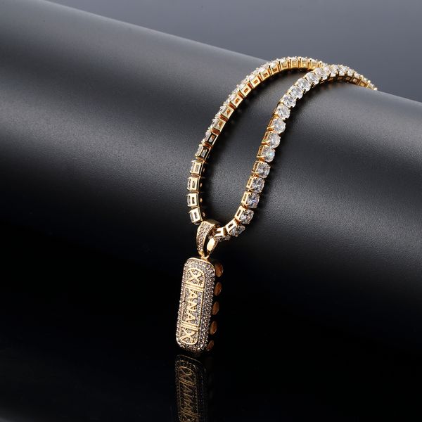 Fashion Hip Hop Necklace for Men Women Long Gold-color Plated 18K Necklaces Chain with Diamond Men Jewelry Men Gold Silver Pendants Chains
Fashion Hip Hop Necklace for Men Women Long Gold-color Plated 18K Necklaces Chain with Diamond Men Jewelry Men Gold Silver Pendants Chains