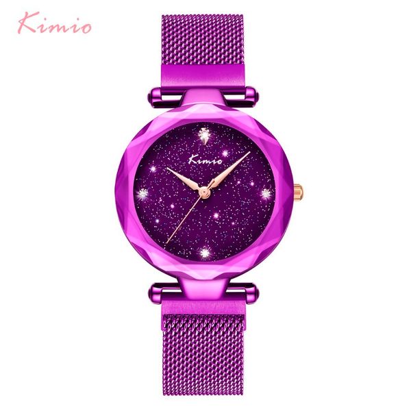 kimio brand starry sky watch women magnet stainless steel mesh rose gold quartz female watch 2018 ladies wrist watches for women, Slivery;brown
kimio brand starry sky watch women magnet stainless steel mesh rose gold quartz female watch 2018 ladies wrist watches for women, Slivery;brown