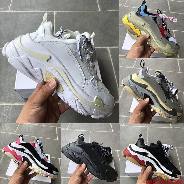 triple s designer casual shoes paris 17fw low vintage old dad sneaker combination soles boots mens womens fashion chaussures
triple s designer casual shoes paris 17fw low vintage old dad sneaker combination soles boots mens womens fashion chaussures