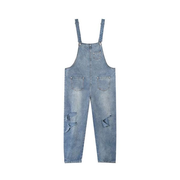 new trendy men's loose ripped jeans street fashion men's personality hip-hop overalls bib suspenders pants jeans, Blue
new trendy men's loose ripped jeans street fashion men's personality hip-hop overalls bib suspenders pants jeans, Blue