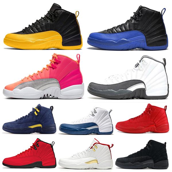 New Air Jordan Retro FIBA UNC 12 12s mens basketball shoes Game Royal University Blue Sports designer Sneakers size 7-13
New Air Jordan Retro FIBA UNC 12 12s mens basketball shoes Game Royal University Blue Sports designer Sneakers size 7-13