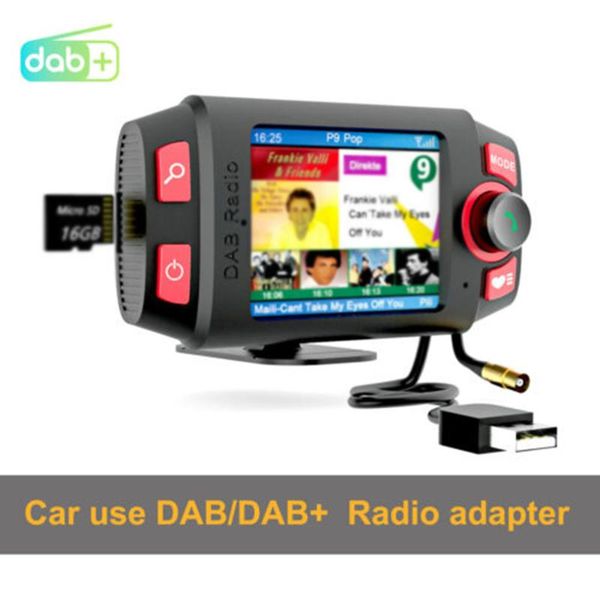 2.4'' colorful display car dab+dab radio adapter fm transmitter with bluetooth hands-and music playback car kit
2.4'' colorful display car dab+dab radio adapter fm transmitter with bluetooth hands-and music playback car kit
