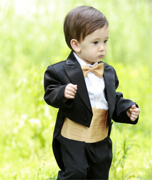 2020 boy's dress suit birthday party flower children's t stage performance suit (jacket + pants, White;black
2020 boy's dress suit birthday party flower children's t stage performance suit (jacket + pants, White;black