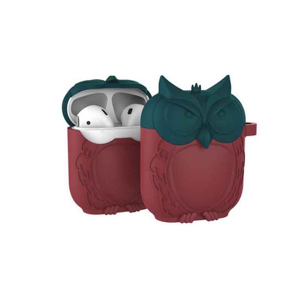 protective case for airpods 1/2 bluetooth headset owl print shockproof cover for airpods fashion silicone storage box 11 colors wholesale
protective case for airpods 1/2 bluetooth headset owl print shockproof cover for airpods fashion silicone storage box 11 colors wholesale
