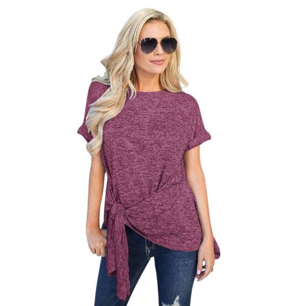 2019 women's summer round coat collar waist irregular short sleeve t-shirt 2019 women's summer round coat collar waist irregular s, White
2019 women's summer round coat collar waist irregular short sleeve t-shirt 2019 women's summer round coat collar waist irregular s, White