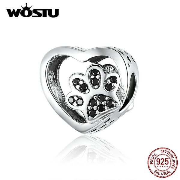 wostu 925 стерлингового серебра сердца собаки paw бисер черный эмаль циркон шарм fit оригинальный браслет diy изготовление ювелирных изделий, Blue;slivery
wostu 925 стерлингового серебра сердца собаки paw бисер черный эмаль циркон шарм fit оригинальный браслет diy изготовление ювелирных изделий, Blue;slivery