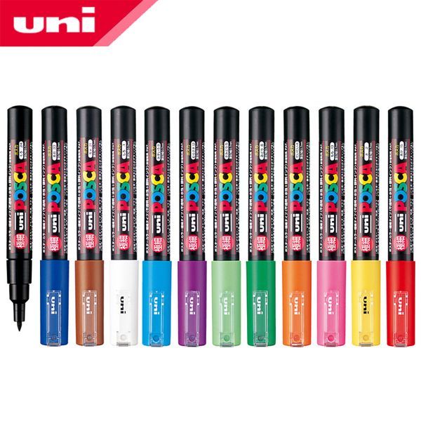 1 pcs mitsubishi uni pc-1m paint marker pen- broad tip-8mm 20colors available marker writing supplies office school supplies
1 pcs mitsubishi uni pc-1m paint marker pen- broad tip-8mm 20colors available marker writing supplies office school supplies