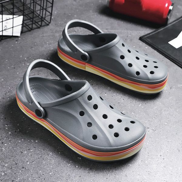 weh for men pool sandals summer outdoor beach shoes men slip on garden crocks casual water shower slippers unisex, Black
weh for men pool sandals summer outdoor beach shoes men slip on garden crocks casual water shower slippers unisex, Black