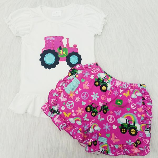 girls summer clothes outfits 2020 new design milk silk kids boutique clothing sets toddler baby girls short sleeve short pants 2pcs set, White
girls summer clothes outfits 2020 new design milk silk kids boutique clothing sets toddler baby girls short sleeve short pants 2pcs set, White