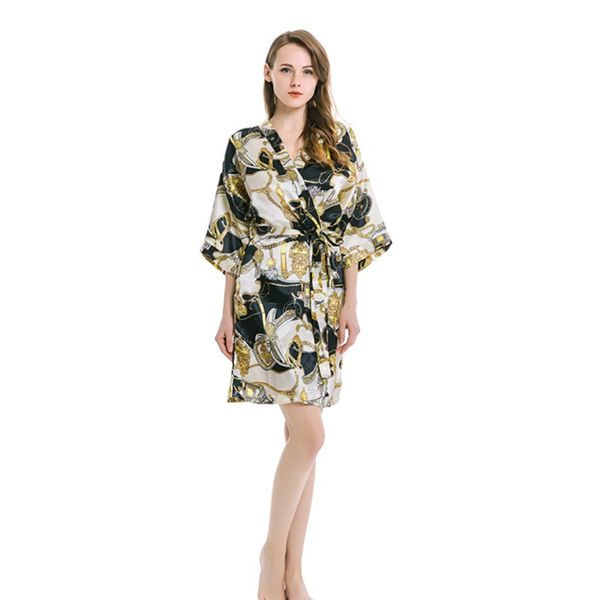 women nightwear silk satin robe nightdress mujer bathrobe sleepwear home clothing nightgown female feminino slashneck dress, Black;red
women nightwear silk satin robe nightdress mujer bathrobe sleepwear home clothing nightgown female feminino slashneck dress, Black;red
