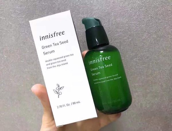 Новый пакет Корея Марка Innisfree Green Tea Seed Serum 80ml Высокое качество Увлажняющий Уход за
Новый пакет Корея Марка Innisfree Green Tea Seed Serum 80ml Высокое качество Увлажняющий Уход за