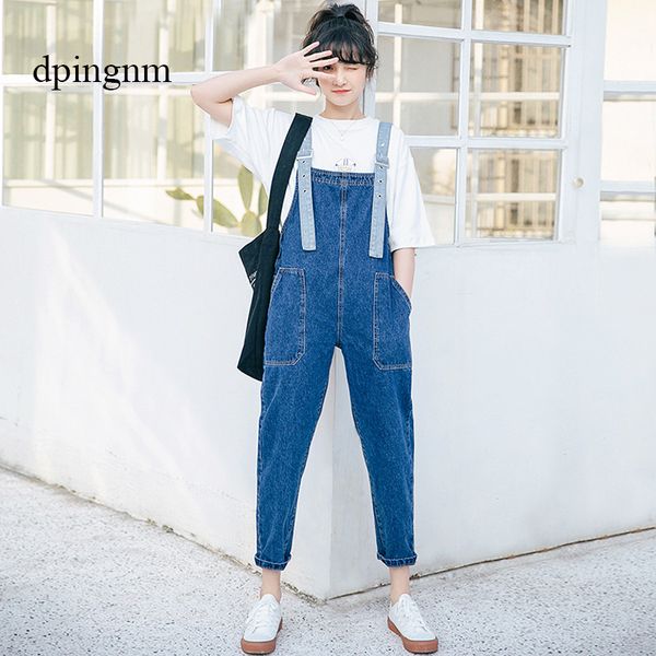 women denim jumpsuit 2018 ladies loose jeans rompers female casual plus size denim overall playsuit, Blue
women denim jumpsuit 2018 ladies loose jeans rompers female casual plus size denim overall playsuit, Blue
