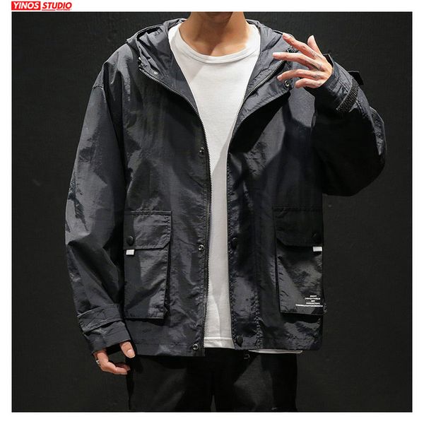 dropshipping 2019 autumn japanese outdoor jacket cargo pocket coats male streetwear fashion hooded overalls, Black;brown
dropshipping 2019 autumn japanese outdoor jacket cargo pocket coats male streetwear fashion hooded overalls, Black;brown
