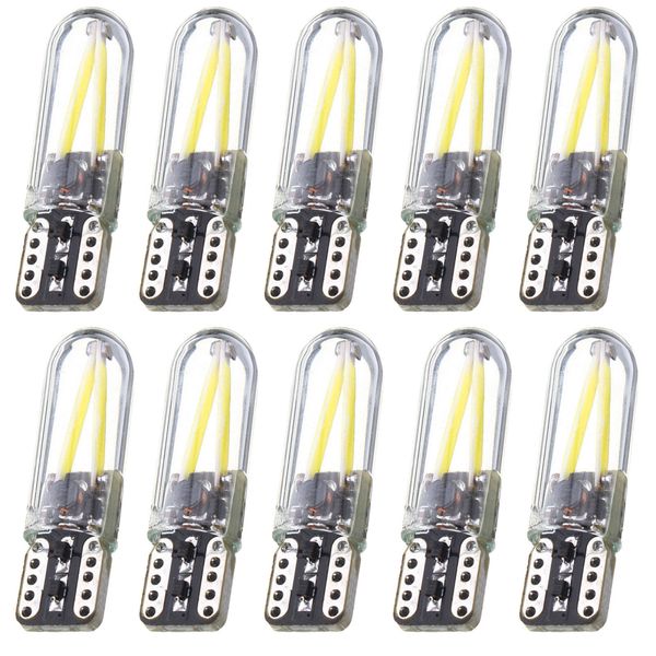10pcs t10 led canbus w5w 194 168 silica gel cob filament license plate light universal car clearance light side wedge lamp
10pcs t10 led canbus w5w 194 168 silica gel cob filament license plate light universal car clearance light side wedge lamp