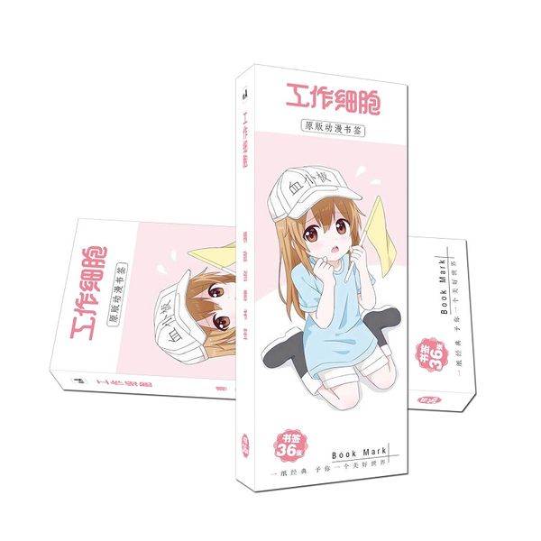 36 pcs/set anime hataraku saibou cells at work paper bookmark book holder message card gift stationery
36 pcs/set anime hataraku saibou cells at work paper bookmark book holder message card gift stationery