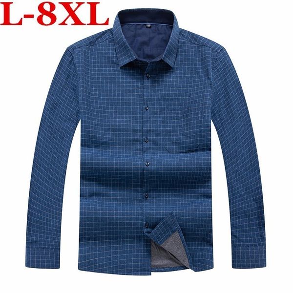 new 8xl 7xl 6xl plus size men's winter casual plaid fleece corduroy wool warm shirt fashion male long sleeve shirt high-quality, White;black
new 8xl 7xl 6xl plus size men's winter casual plaid fleece corduroy wool warm shirt fashion male long sleeve shirt high-quality, White;black