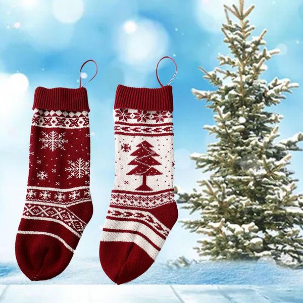 knitted christmas stockings christmas tree snowflake fireplace decoration candy socks stockings decorations
knitted christmas stockings christmas tree snowflake fireplace decoration candy socks stockings decorations