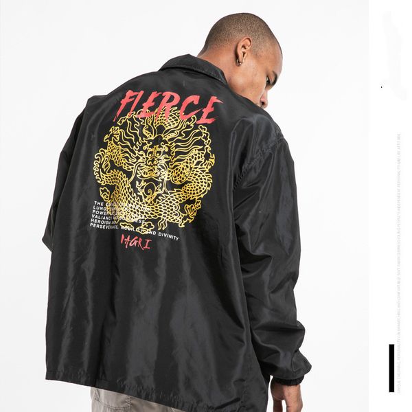 tide brand men's high street chinese dragon letter printing hip hop loose casual long-sleeved men's jacket shirt, Black;brown
tide brand men's high street chinese dragon letter printing hip hop loose casual long-sleeved men's jacket shirt, Black;brown