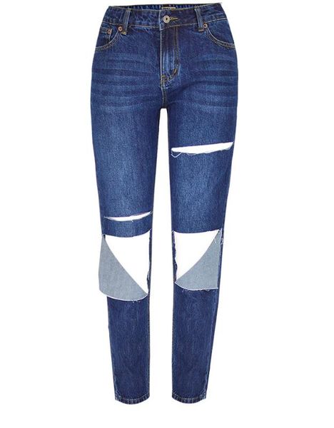street knee big hole destroyed jeans for women plus size high waist boyfriend jeans woman loose straight ankle denim pants, Blue
street knee big hole destroyed jeans for women plus size high waist boyfriend jeans woman loose straight ankle denim pants, Blue