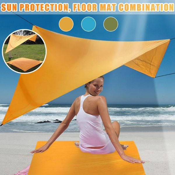 summer beach mat outdoor multifunctional canopy camping shade cloth set moisture-proof camping mat waterproof sunscreen ju6
summer beach mat outdoor multifunctional canopy camping shade cloth set moisture-proof camping mat waterproof sunscreen ju6