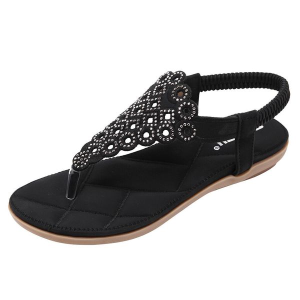 sagace women slippers rhinestone bohemian flat shoes ladies clip-toe beach shoes new fashion female casual solid slipper 9031423, Black
sagace women slippers rhinestone bohemian flat shoes ladies clip-toe beach shoes new fashion female casual solid slipper 9031423, Black