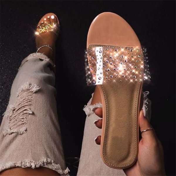 2020 beach slides women flats fetish summer crystal sandals shales transparent slippers stripper outdoor silver shoes, Black
2020 beach slides women flats fetish summer crystal sandals shales transparent slippers stripper outdoor silver shoes, Black