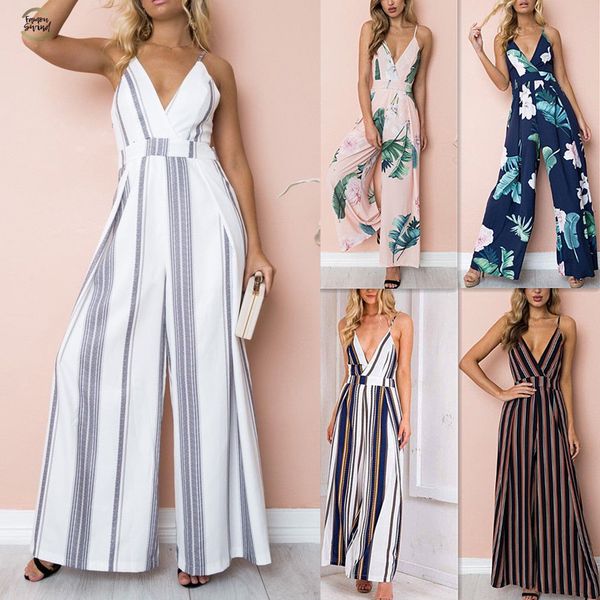 women fashion jumpsuit sleeveless striped jumpsuit summer romper wide leg trousers womens v-neck casual clubwear outfits, Black;white
women fashion jumpsuit sleeveless striped jumpsuit summer romper wide leg trousers womens v-neck casual clubwear outfits, Black;white