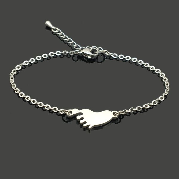 baby foot stainless steel charm bracelet stainless steel baby foot pendant chain bracelet for women girl, Golden;silver
baby foot stainless steel charm bracelet stainless steel baby foot pendant chain bracelet for women girl, Golden;silver