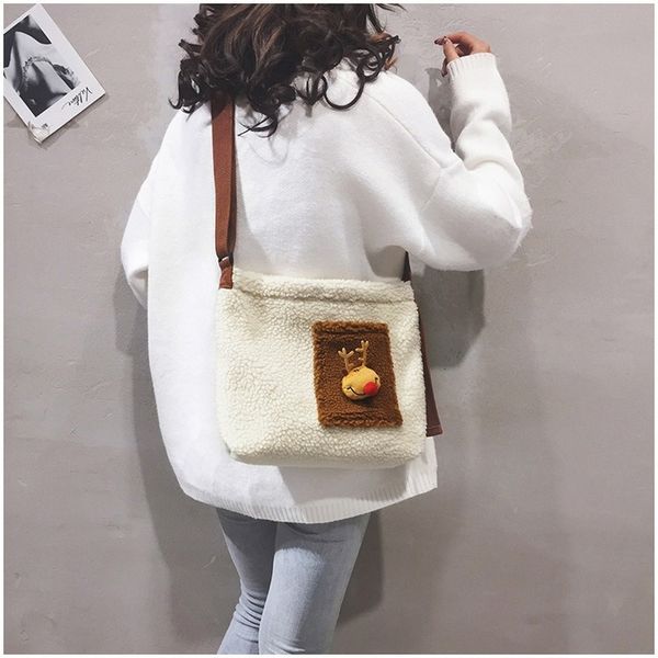 2020 new women's shoulder fashionable simple lady crossbody bag japanese plush women's shoulder bag
2020 new women's shoulder fashionable simple lady crossbody bag japanese plush women's shoulder bag