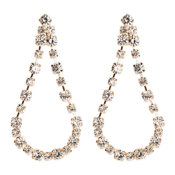 crystal rhinestone multilayer earring stylish exquisite bohemia eardrop personality big dangler women's jewelry for women girls, Golden;silver
crystal rhinestone multilayer earring stylish exquisite bohemia eardrop personality big dangler women's jewelry for women girls, Golden;silver