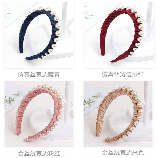 personalized headband with pearl hair cut style with headbands alice band cerchietto aliceband hair bands for women qvkcc, Black;brown
personalized headband with pearl hair cut style with headbands alice band cerchietto aliceband hair bands for women qvkcc, Black;brown