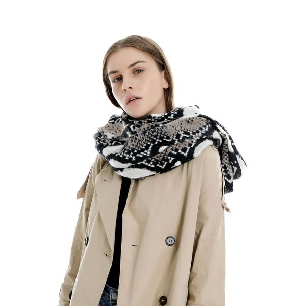 autumn and winter new dual python print pattern cashmere scarves wild factory direct travelers, Blue;gray
autumn and winter new dual python print pattern cashmere scarves wild factory direct travelers, Blue;gray