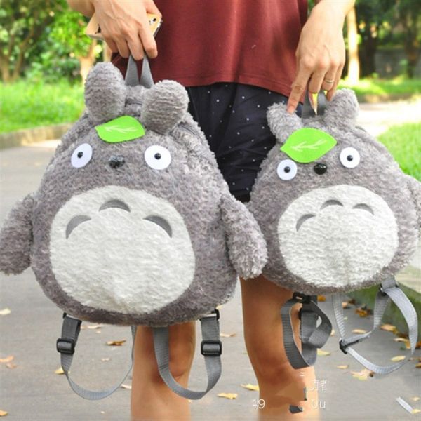 women men totoro backpack green leaf knapsacks school students zipper plush travel bag cartoon comic new arrival cute 33mzb1
women men totoro backpack green leaf knapsacks school students zipper plush travel bag cartoon comic new arrival cute 33mzb1