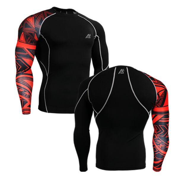 single sleeve printed fitness men`s running compression shirt 4-way stretch bodybuilding yoga running shirt, Black;blue
single sleeve printed fitness men`s running compression shirt 4-way stretch bodybuilding yoga running shirt, Black;blue