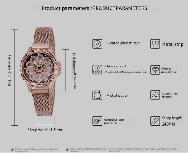 2019 new watch women's foreign trade explosions magnet fashion watch mesh belt ladies quartz watchegood luck, Slivery;brown
2019 new watch women's foreign trade explosions magnet fashion watch mesh belt ladies quartz watchegood luck, Slivery;brown