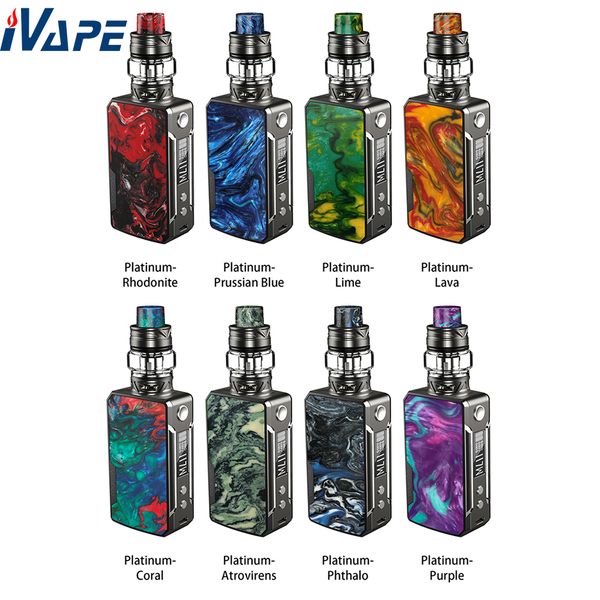 Подлинный VOOPOO Drag Mini Platinum Edition 117 Вт TC Kit 4400 мАч 5 мл UFORCE T2 Tank с новыми катушками Uforce N1 P2 Оптимизированные Обновленные прошивки
Подлинный VOOPOO Drag Mini Platinum Edition 117 Вт TC Kit 4400 мАч 5 мл UFORCE T2 Tank с новыми катушками Uforce N1 P2 Оптимизированные Обновленные прошивки