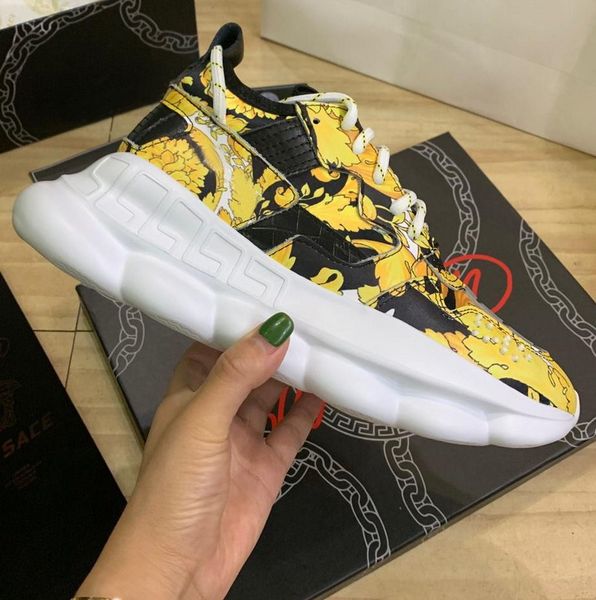 new fashion men women yellow flowers genuine leather patchwork platform sneakers,designer lovers leisure thick bottom causal shoes 35-46, Black
new fashion men women yellow flowers genuine leather patchwork platform sneakers,designer lovers leisure thick bottom causal shoes 35-46, Black