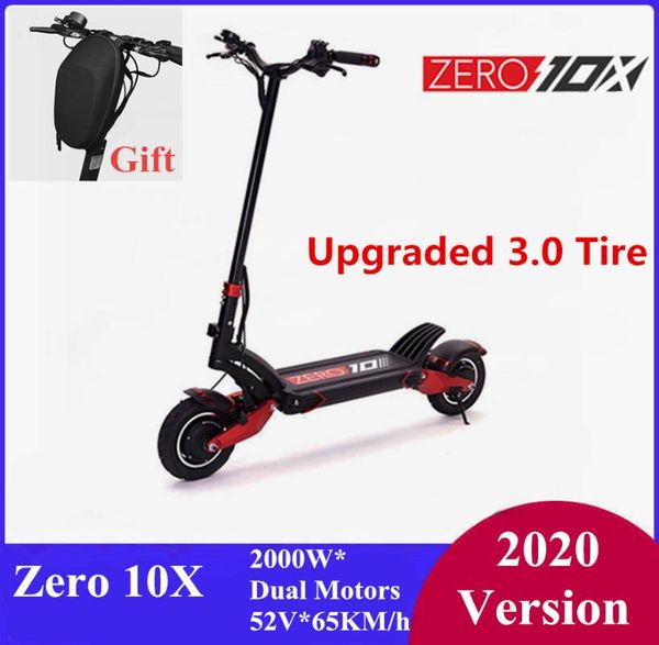 2020 zero 10x electric scooter 10inch dual motor scooter 52v 2000w off-road e-scooter 65km/h double drive high speed
2020 zero 10x electric scooter 10inch dual motor scooter 52v 2000w off-road e-scooter 65km/h double drive high speed