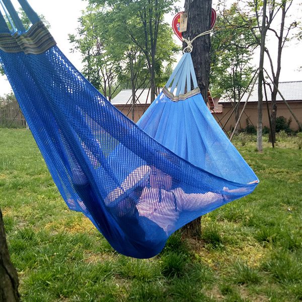 two-person ribbon ice silk hammock camping 200*130cm summer hanging chair outdoor furniture breathable swing hammock camp
two-person ribbon ice silk hammock camping 200*130cm summer hanging chair outdoor furniture breathable swing hammock camp