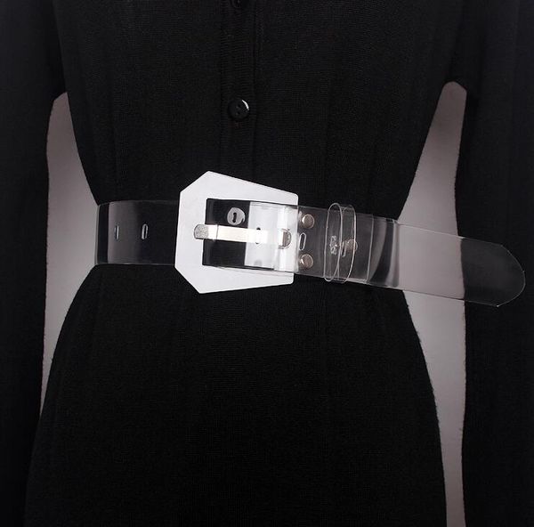 women's runway fashion transparent pvc cummerbunds female dress corsets waistband belts decoration wide belt r1621, Black;brown
women's runway fashion transparent pvc cummerbunds female dress corsets waistband belts decoration wide belt r1621, Black;brown