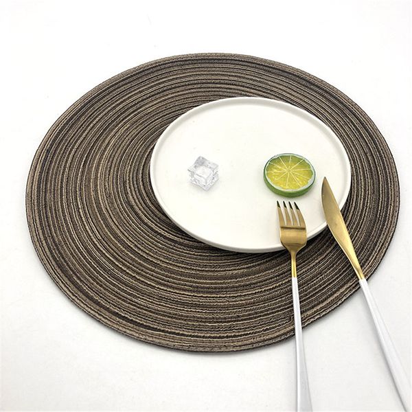 nordic cotton yarn cutlery mat round western placemat hand-woven non-slip anti-scald insulation mat coaster bowl mat
nordic cotton yarn cutlery mat round western placemat hand-woven non-slip anti-scald insulation mat coaster bowl mat