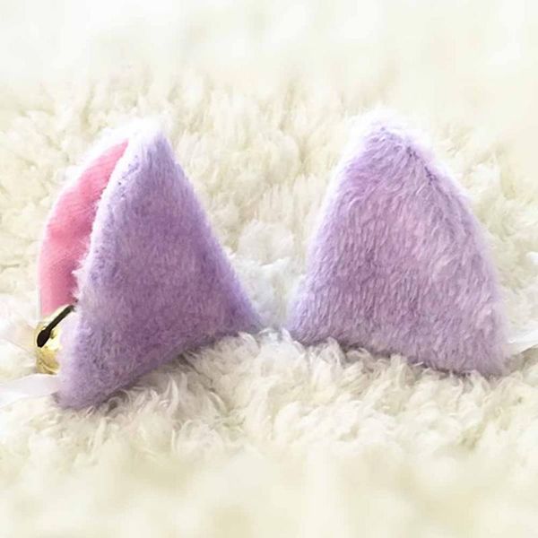 fashion anime costume plush cat fox ears hair clip cosplay halloween party headwear party club women hair clip with small bells c19021601, Golden;white
fashion anime costume plush cat fox ears hair clip cosplay halloween party headwear party club women hair clip with small bells c19021601, Golden;white