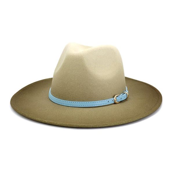 fashion british spray paint fedora hat men women imitation woolen winter felt hats blue belt decoration jazz hat cowboy cap, Blue;gray
fashion british spray paint fedora hat men women imitation woolen winter felt hats blue belt decoration jazz hat cowboy cap, Blue;gray