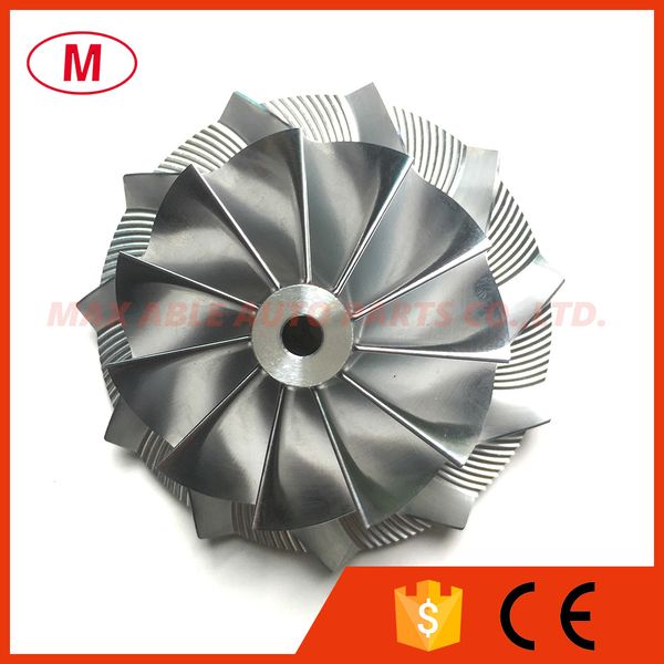 t04e 66.10/92.61mm 11+0 blades forward direction racing turbo billet compressor wheel/aluminum 2618/turbocharger milling compressor wheel
t04e 66.10/92.61mm 11+0 blades forward direction racing turbo billet compressor wheel/aluminum 2618/turbocharger milling compressor wheel