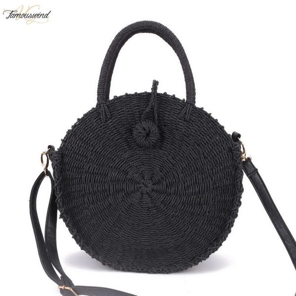 2020 women handmade round beach shoulder bag bali circle polyester straw bags summer woven rattan handbags women messenger bag popular
2020 women handmade round beach shoulder bag bali circle polyester straw bags summer woven rattan handbags women messenger bag popular