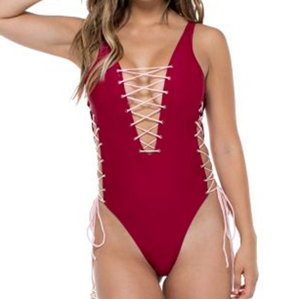 high cut bandage swimwear one piece swimsuit for women red beachwear 2019 female monokini bodysuits lady beach swim wear bathing suit
high cut bandage swimwear one piece swimsuit for women red beachwear 2019 female monokini bodysuits lady beach swim wear bathing suit
