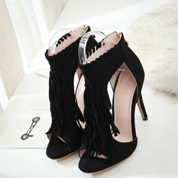 assels bohemia ankles strap high heels sandals shoes ladies gladiator peep toe summer sandals shoes zip weave size 34-43, Black
assels bohemia ankles strap high heels sandals shoes ladies gladiator peep toe summer sandals shoes zip weave size 34-43, Black