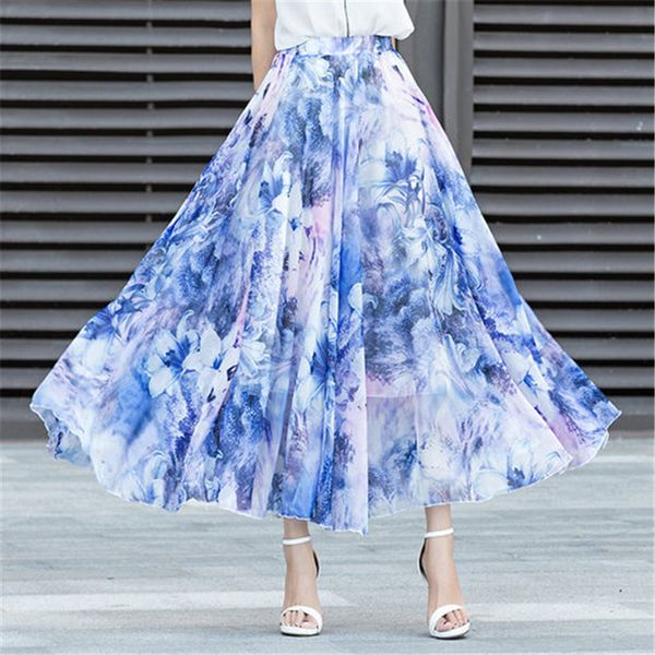 szmxss harajuku летние юбки женская мода новый богемия пляж макси юбка boho шифон сломанный цветок длинная юбка повседневная одежда, Black
szmxss harajuku летние юбки женская мода новый богемия пляж макси юбка boho шифон сломанный цветок длинная юбка повседневная одежда, Black