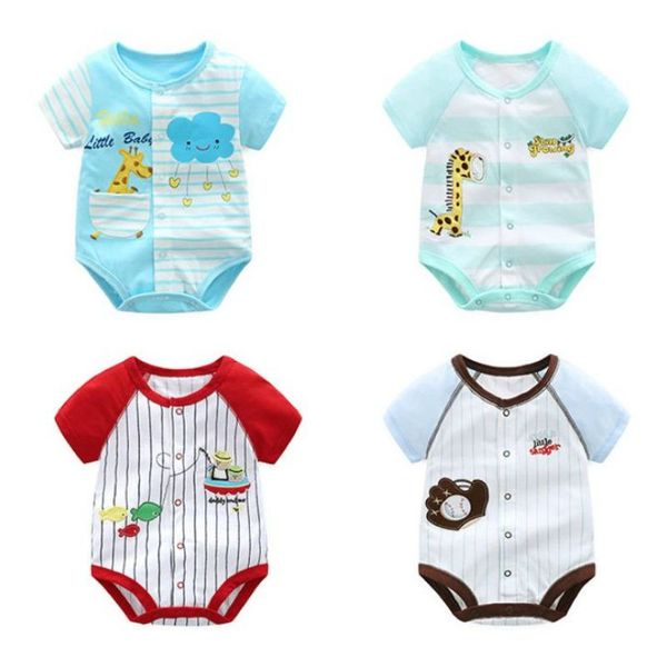 baby rompers short sleeve cottom o-neck 0-12m novel newborn boys&girls roupas de bebe baby clothes, Blue
baby rompers short sleeve cottom o-neck 0-12m novel newborn boys&girls roupas de bebe baby clothes, Blue