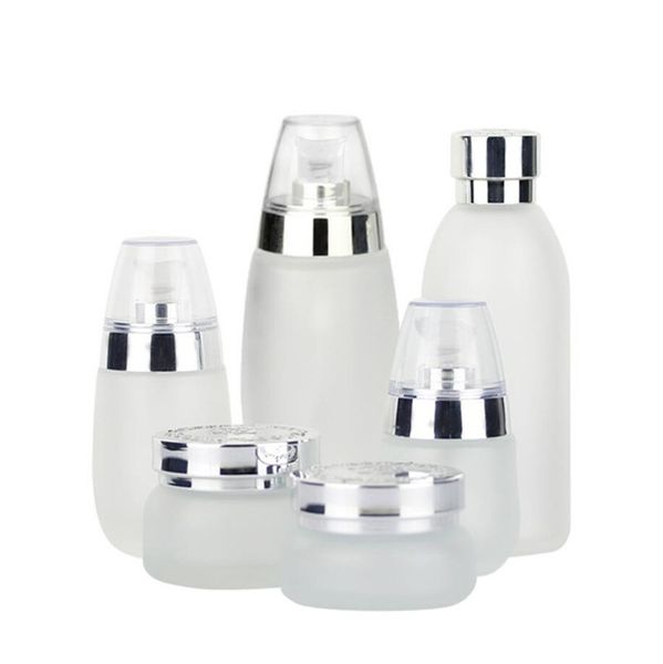 30ml 50ml 100ml frosted glass bottle empty refillable glass container portable makeup cosmetic face cream lotion pump bottles jars pots
30ml 50ml 100ml frosted glass bottle empty refillable glass container portable makeup cosmetic face cream lotion pump bottles jars pots